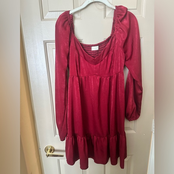 Altar'd State Dresses & Skirts - Altar'd State Ruby Long Sleeve Dress